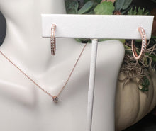 Load image into Gallery viewer, Bezel Diamond Necklace