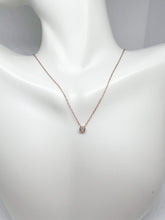 Load image into Gallery viewer, Bezel Diamond Necklace