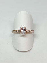 Load image into Gallery viewer, Light Pink Sapphire and Diamond Ring