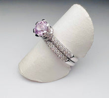 Load image into Gallery viewer, Lavender Sapphire Wedding Set
