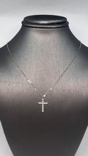 Load image into Gallery viewer, Diamond Cross Necklace