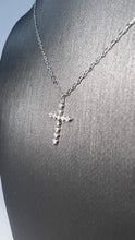 Load image into Gallery viewer, Diamond Cross Necklace