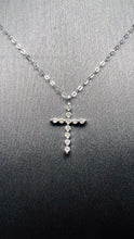 Load image into Gallery viewer, Diamond Cross Necklace