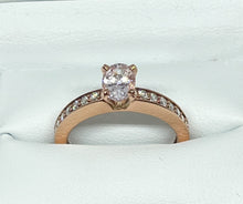 Load image into Gallery viewer, Light Pink Sapphire and Diamond Ring