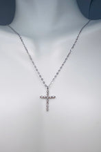 Load image into Gallery viewer, Diamond Cross Necklace