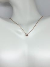 Load image into Gallery viewer, Bezel Diamond Necklace