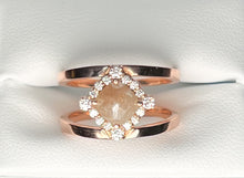 Load image into Gallery viewer, Peach Diamond Ring