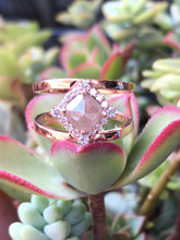 Load image into Gallery viewer, Peach Diamond Ring